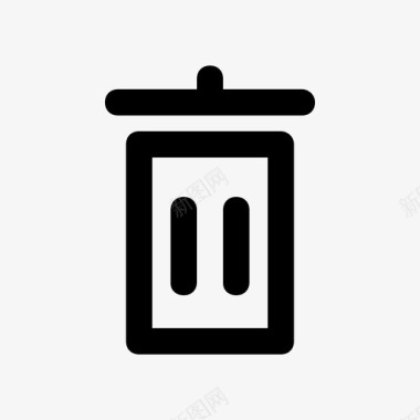 垃圾桶删除用户界面设置图标图标