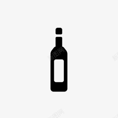 酒瓶葡萄酒贝弗拉盖菲尔1图标图标