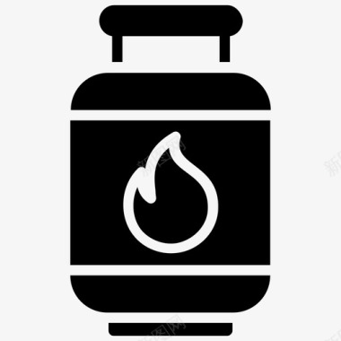 煤气瓶烹饪煤气烹饪煤气瓶图标图标