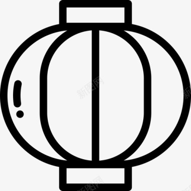 Lantern亚洲餐厅2lineal图标图标
