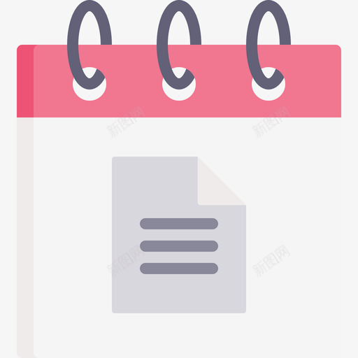 日程表社交网络7扁平图标svg_新图网 https://ixintu.com 扁平 日程表 社交网络7