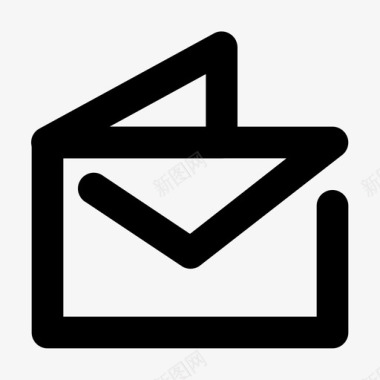 电子邮件活动信封图标图标