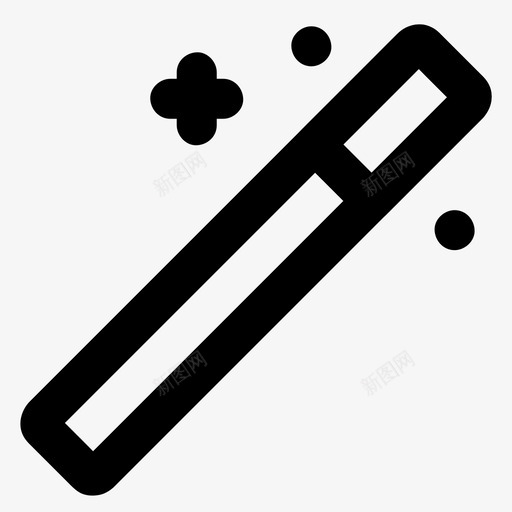 魔术编辑过滤器图标svg_新图网 https://ixintu.com 工具 所有尺寸的基本图标 编辑 过滤器 魔术 魔杖