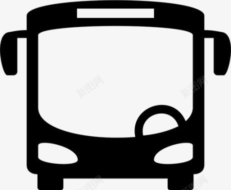 公共汽车陆运客运图标图标