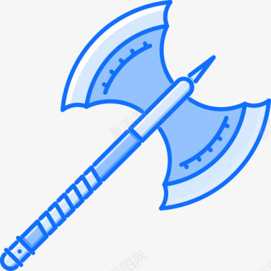 斧头战争8蓝色图标图标