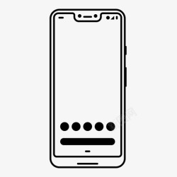XJI3XL3CJ3谷歌像素3XL手机智能手机图标高清图片