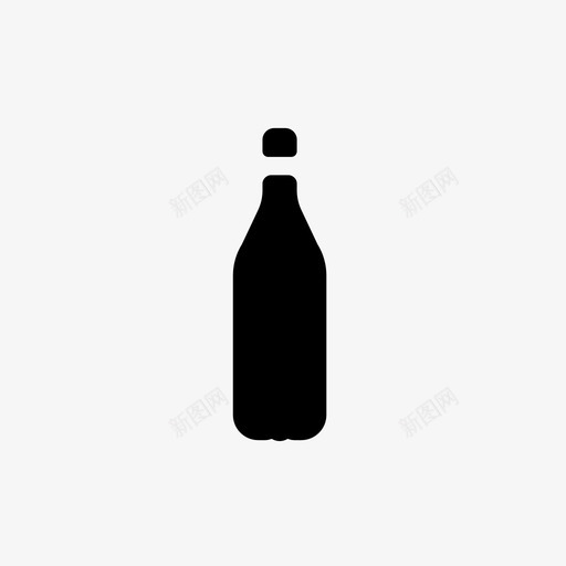 瓶可乐贝弗拉杰菲尔1图标svg_新图网 https://ixintu.com 可乐 瓶 贝弗拉杰菲尔1