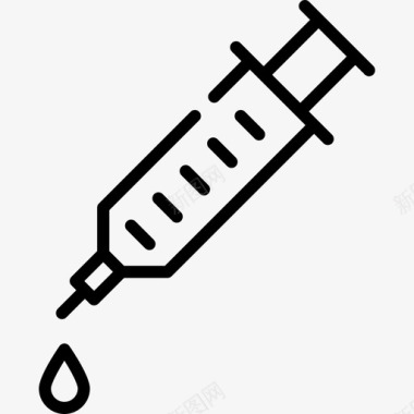 注射兽医11线性图标图标