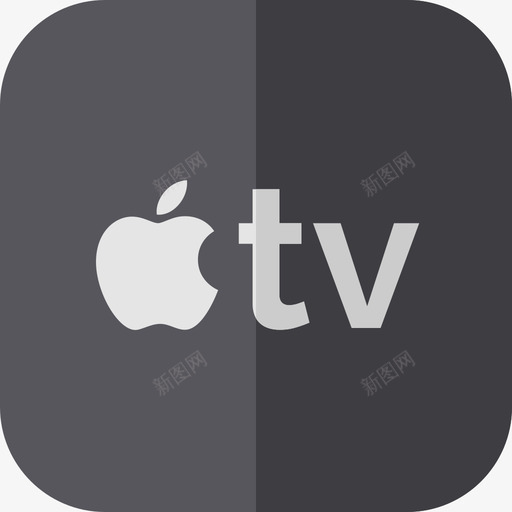 苹果电视苹果logos4平板图标svg_新图网 https://ixintu.com 平板 苹果logos4 苹果电视