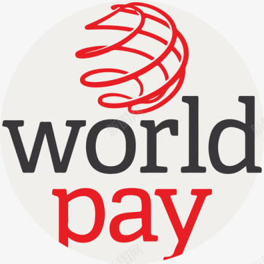 Worldpay电子商务和支付方式徽标扁平图标图标