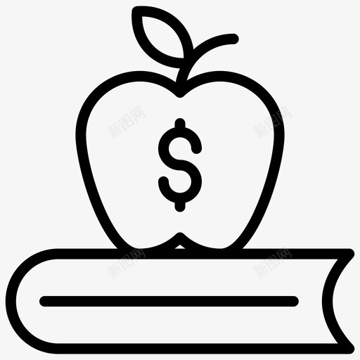水果价格苹果苹果销售图标svg_新图网 https://ixintu.com 储蓄和投资线图标 水果价格 苹果 苹果销售 食品