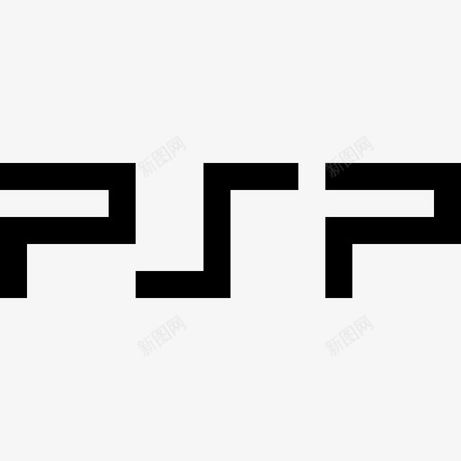 Psp视频游戏徽标5线性图标svg_新图网 https://ixintu.com Psp 线性 视频游戏徽标5