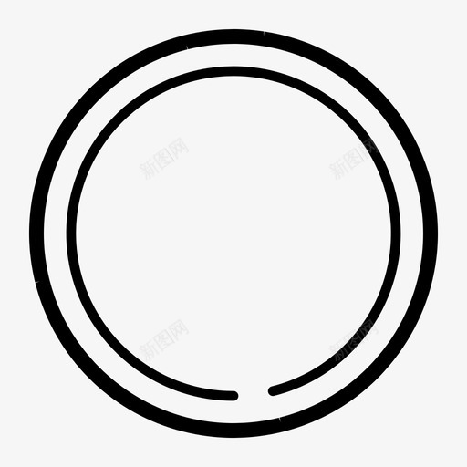 盘子餐馆发展图标轮廓svg_新图网 https://ixintu.com 发展图标轮廓 盘子 餐馆