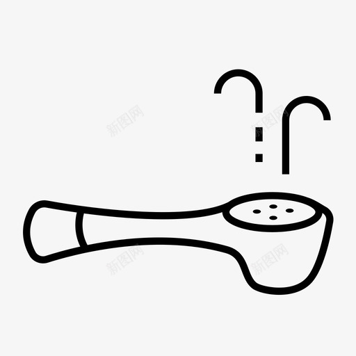 大麻烟斗毒品麻醉剂图标svg_新图网 https://ixintu.com 大麻图标 大麻烟斗 毒品 烟 麻醉剂