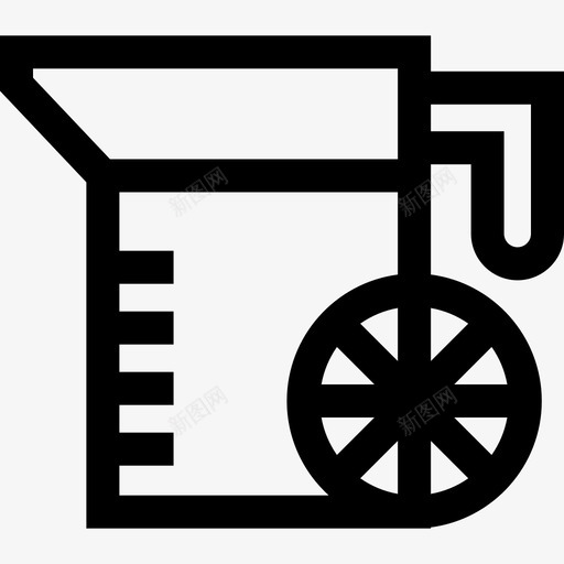 果汁晨练10直线型图标svg_新图网 https://ixintu.com 晨练10 果汁 直线型