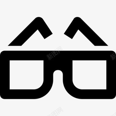 眼镜验光4填充图标图标