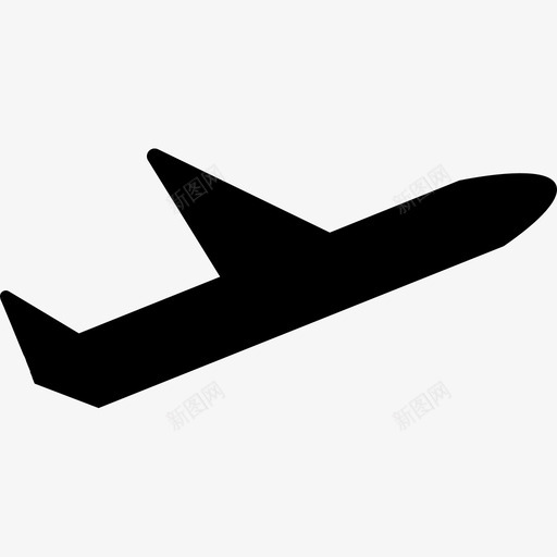 飞机发现创新图标svg_新图网 https://ixintu.com 创新 发明 发现 飞机