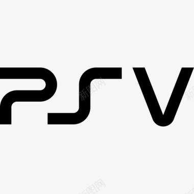 PlayStation视频游戏徽标6填充图标图标