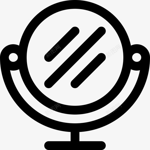 镜子卫生7线性图标svg_新图网 https://ixintu.com 卫生7 线性 镜子