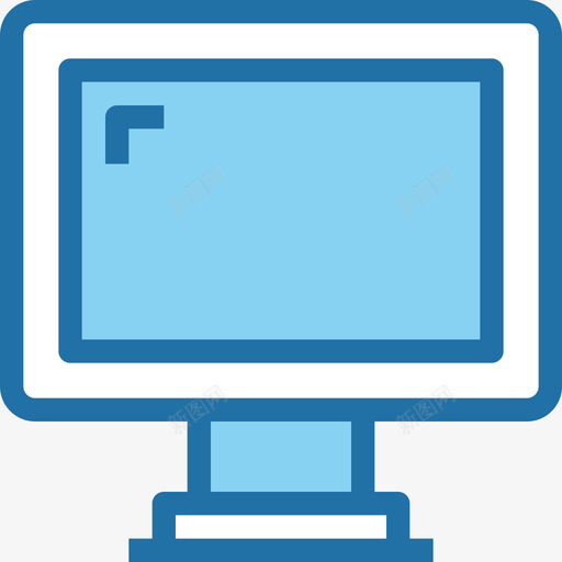 计算机设备和技术4蓝色图标svg_新图网 https://ixintu.com 蓝色 计算机 设备和技术4