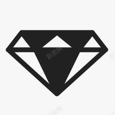 钻石有钱图标图标