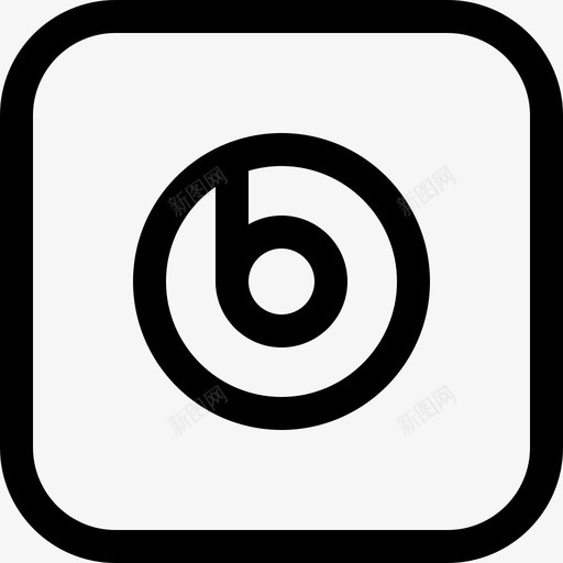 BeatsPill苹果logos6直线型图标svg_新图网 https://ixintu.com BeatsPill 直线型 苹果logos6
