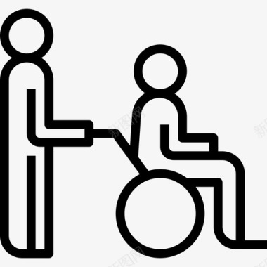 残疾救援5直系图标图标