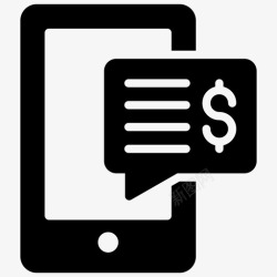 短信银行短信银行银行应用商业图标高清图片