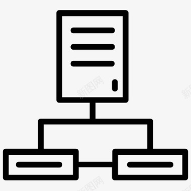 服务器网络数据服务器主服务器图标图标