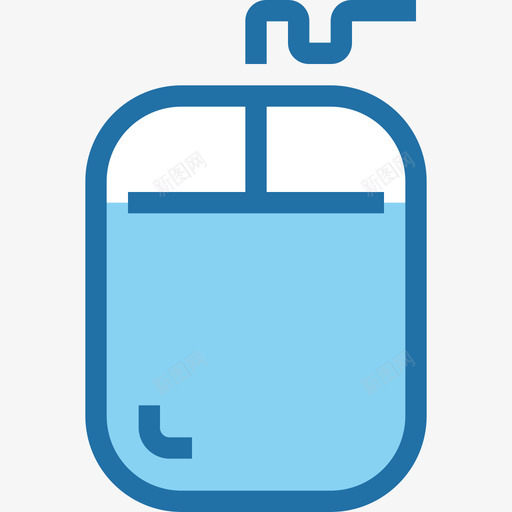 鼠标设备和技术4蓝色图标svg_新图网 https://ixintu.com 蓝色 设备和技术4 鼠标