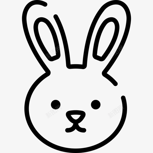 兔子宠物店15直系图标svg_新图网 https://ixintu.com 兔子 宠物店15 直系