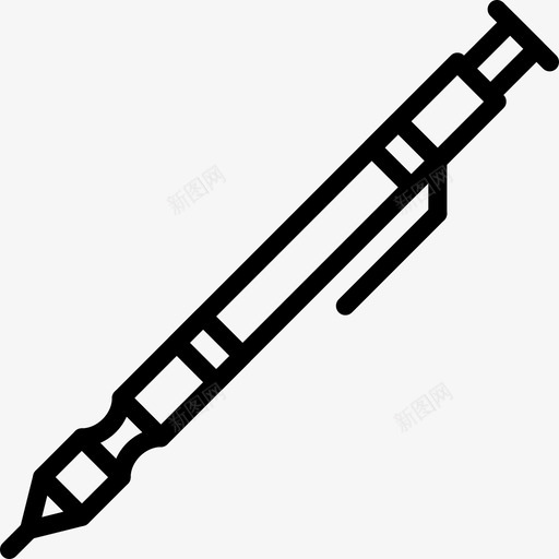 铅笔39号工具直线型图标svg_新图网 https://ixintu.com 39号工具 直线型 铅笔