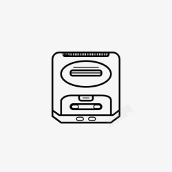 历史视频世嘉megadrive2megadrive视频游戏图标高清图片