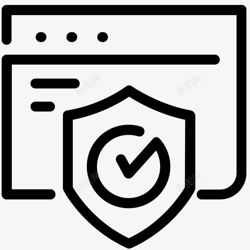 应用控制安全图标svg_新图网 https://ixintu.com 安全 屏蔽 应用 控制 通用数据保护法规大纲