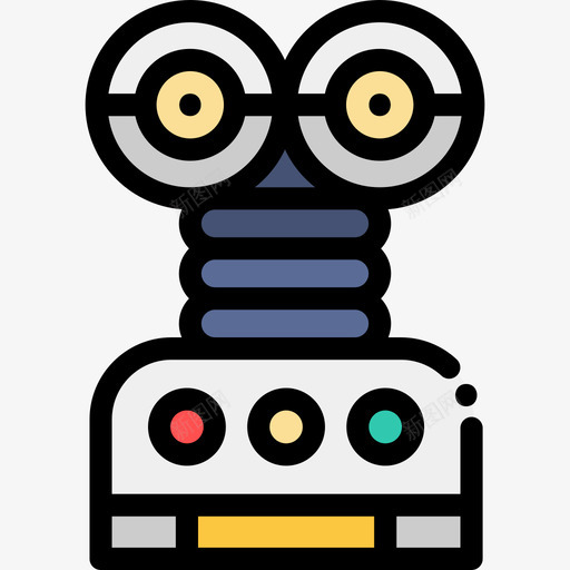 机器人机器人14线性颜色图标svg_新图网 https://ixintu.com 机器人 机器人14 线性颜色