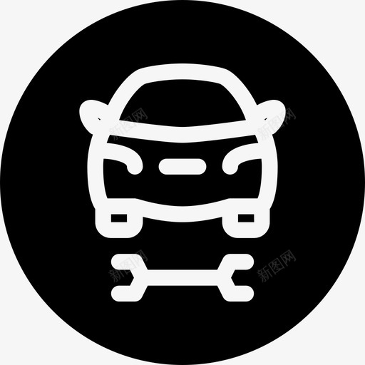 汽车修理运输44装满图标svg_新图网 https://ixintu.com 汽车修理 装满 运输44