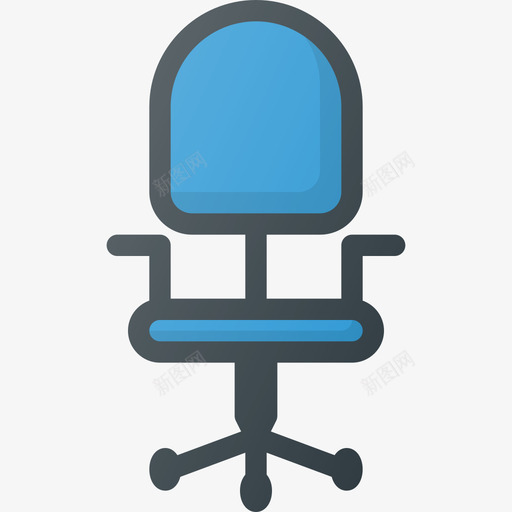桌椅室内家具3线性颜色图标svg_新图网 https://ixintu.com 室内家具3 桌椅 线性颜色