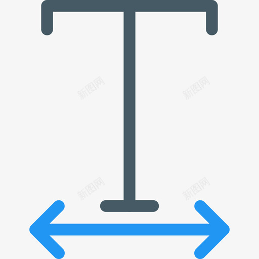 间距文本编辑器29平面图标svg_新图网 https://ixintu.com 平面 文本编辑器29 间距