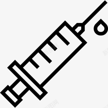 疫苗医用90线性图标图标