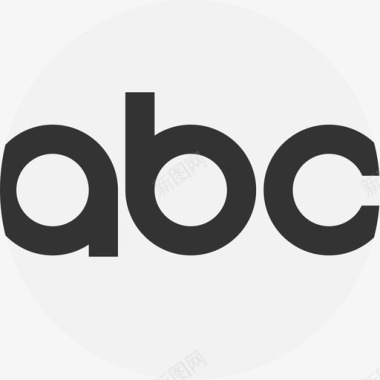 Abc电影院和电视公寓图标图标