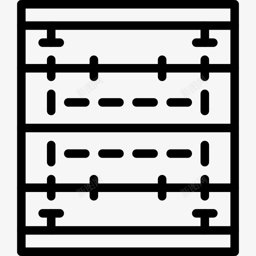 橄榄球场运动71直线型图标svg_新图网 https://ixintu.com 橄榄球场 直线型 运动71