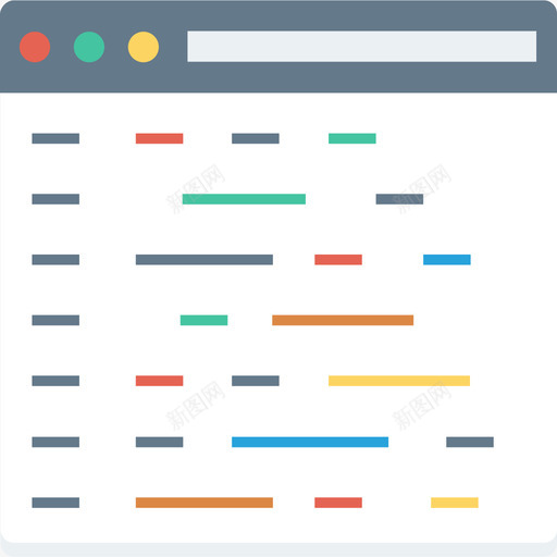 浏览器网页开发用户界面2平面图标svg_新图网 https://ixintu.com 平面 浏览器 网页设计开发用户界面2