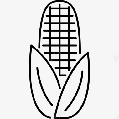 玉米食品46直链图标图标