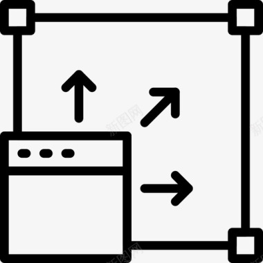 最大化屏幕创建图标图标