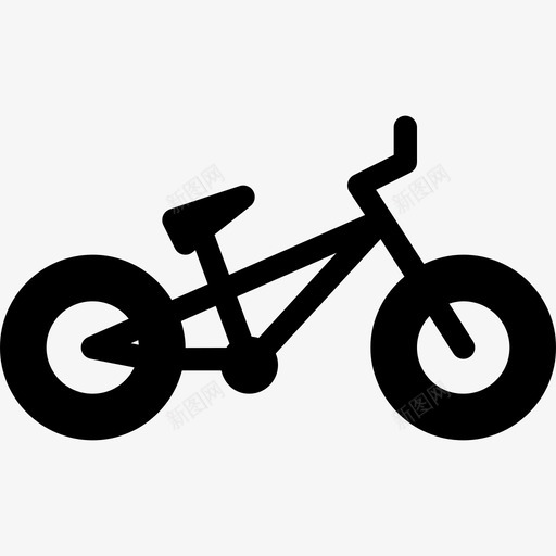 Bmx自行车部件2填充图标svg_新图网 https://ixintu.com Bmx 填充 自行车部件2