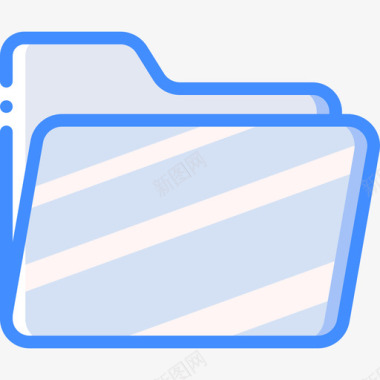 文件夹essentials27蓝色图标图标