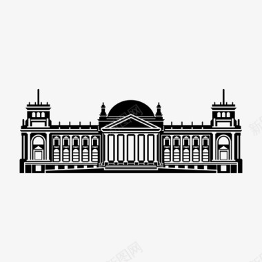 德国联邦议院德国议会图标图标