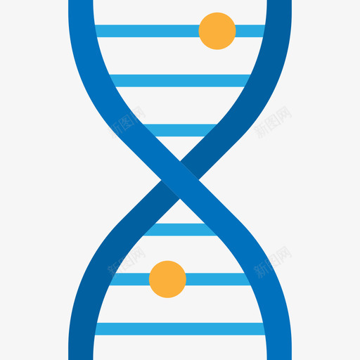 Dna科学48平面图图标svg_新图网 https://ixintu.com Dna 平面图 科学48