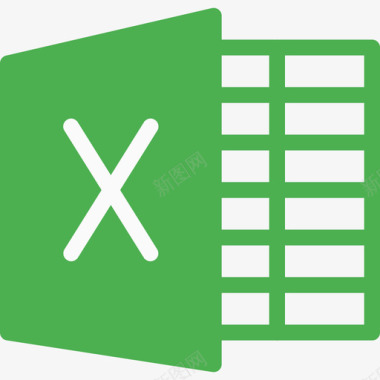 Excel徽标和品牌扁平图标图标