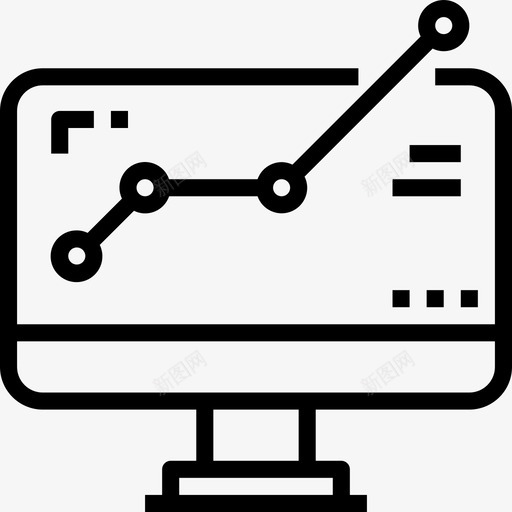 线形图启动26线性图标svg_新图网 https://ixintu.com 启动26 线形图 线性